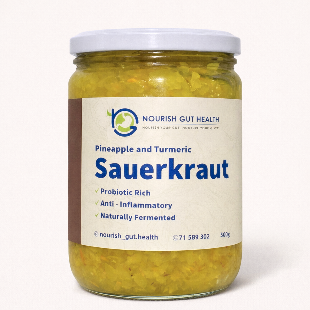 Pineapple and Turmeric Sauerkraut